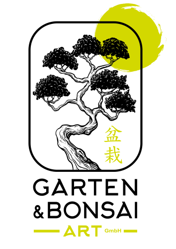 Garten & Bonsai Art Logo in grün